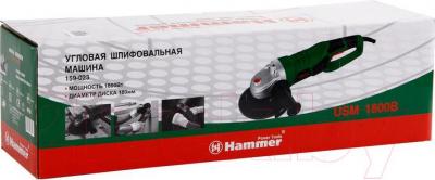 Угловая шлифовальная машина Hammer Flex USM1800B - упаковка
