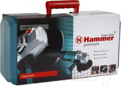Угловая шлифовальная машина Hammer Premium USM1250C - упаковка
