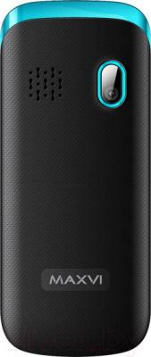 Мобильный телефон Maxvi C6 (черно-синий)