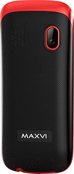 Мобильный телефон Maxvi C6 (черно-красный)