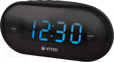 Радиочасы Vitek VT-6602 BK - общий вид