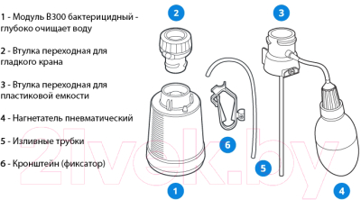 Фильтр-насадка на кран Аквафор Универсал