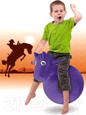 Игрушка-прыгун Bradex Веселая Лошадка DE 0111 (фиолетовый)