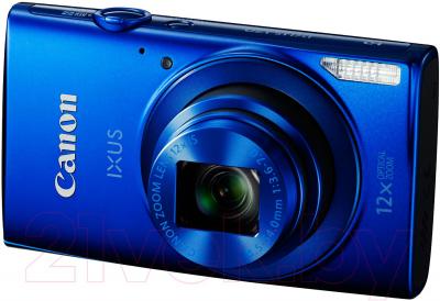 Компактный фотоаппарат Canon Ixus 170 (синий)