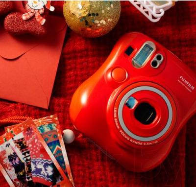 Фотоаппарат с мгновенной печатью Fujifilm Instax Mini 25 (Новый год.)
