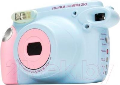 Фотоаппарат с мгновенной печатью Fujifilm Instax 210 (розово-голубой)