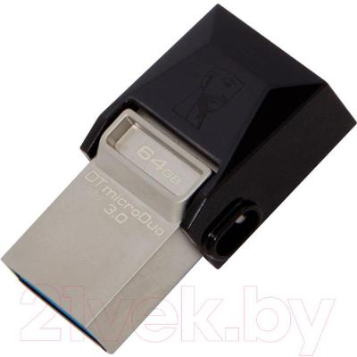 Usb flash накопитель Kingston DataTraveler microDuo 64GB (DTDUO3/64GB)