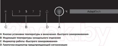 Холодильник с морозильником Gorenje NRK621CLI