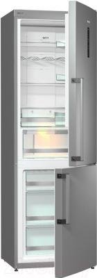 Холодильник с морозильником Gorenje NRC6192TX