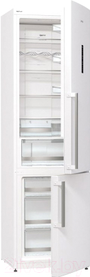 Холодильник с морозильником Gorenje NRK6201TW