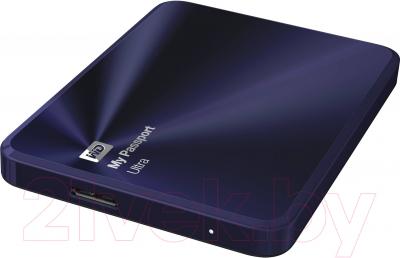 Внешний жесткий диск Western Digital My Passport Ultra Metal Navy 1TB (WDBTYH0010BBA)