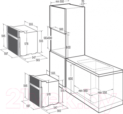 Электрический духовой шкаф Gorenje BO731CLI