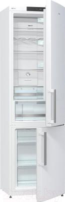 Холодильник с морозильником Gorenje NRK6201JW