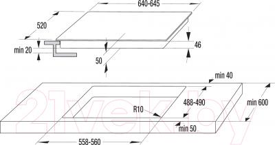 Индукционная варочная панель Gorenje GIS66XC