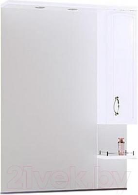Шкаф с зеркалом для ванной Aqwella Харизма 80 / Kh.02.08