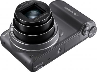 Компактный фотоаппарат Samsung WB250F (EC-WB250FBPARU) Gray - общий вид