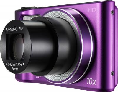 Компактный фотоаппарат Samsung WB30F Purple (EC-WB30FZBPLRU) - общий вид