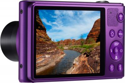 Компактный фотоаппарат Samsung WB30F Purple (EC-WB30FZBPLRU) - общий вид