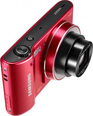 Компактный фотоаппарат Samsung WB30F Red (EC-WB30FZBPRRU) - общий вид