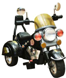 Детский мотоцикл Sundays Harley Davidson B19 Черный - общий вид
