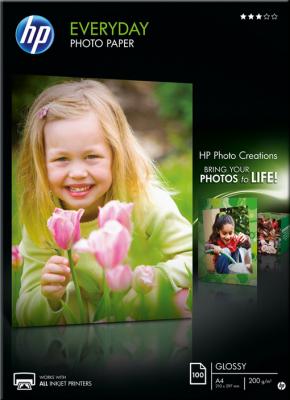 Фотобумага HP Everyday Glossy Photo Paper-100 (Q2510A) - общий вид