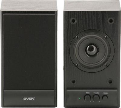 Мультимедиа акустика Sven SPS-607 (черный) - вид спереди