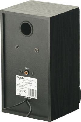 Мультимедиа акустика Sven SPS-607 (черный) - вид сзади