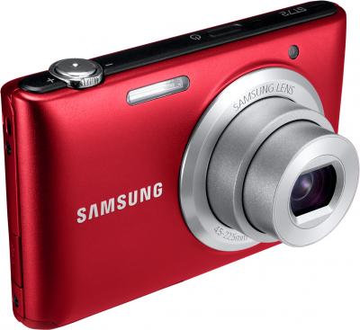 Компактный фотоаппарат Samsung ST72 (EC-ST72ZZBPRRU) (Red) - общий вид