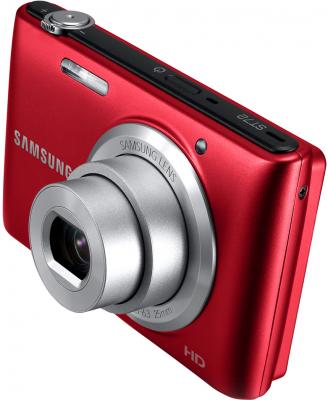 Компактный фотоаппарат Samsung ST72 (EC-ST72ZZBPRRU) (Red) - общий вид