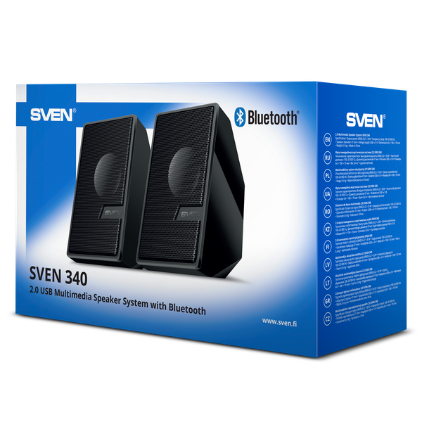 Мультимедиа акустика Sven 340 Black