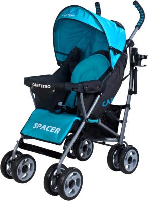 Детская прогулочная коляска Caretero Spacer (Blue) - общий вид