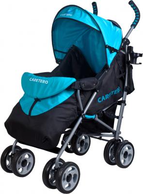 Детская прогулочная коляска Caretero Spacer (Blue) - чехол для ног