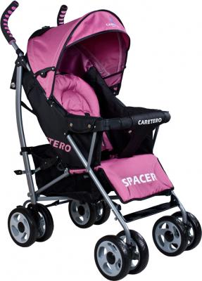 Детская прогулочная коляска Caretero Spacer (Pink) - общий вид