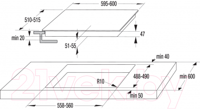 Электрическая варочная панель Gorenje ECT620SC