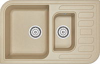 Мойка кухонная GRANULA GR-7803 (песочный) - 