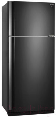 Холодильник с морозильником Sharp SJ-XE59PMBK
