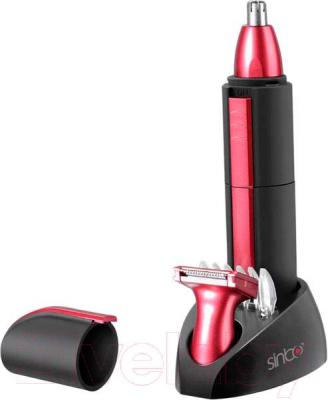 Машинка для стрижки волос Sinbo STR-4916 (красно-черный)