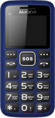 Мобильный телефон Maxvi B3 (синий)