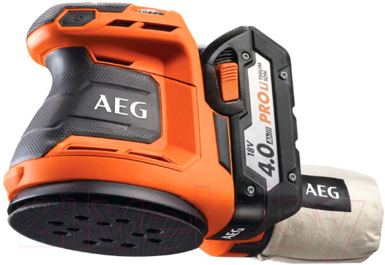 Профессиональная эксцентриковая шлифмашина AEG Powertools BEX18-125-0 (4935451086)