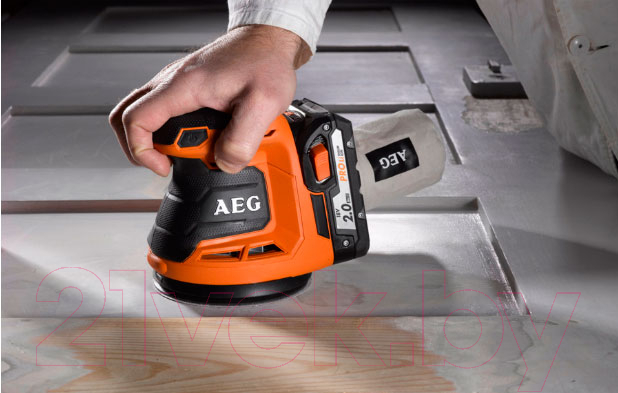 Профессиональная эксцентриковая шлифмашина AEG Powertools BEX18-125-0 (4935451086)