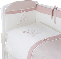 Комплект постельный для малышей Perina Котята / КТ6-01.2 (6 предметов, карамель) - 