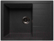 Мойка кухонная GranFest Quadro GF-Q650L (черный) - 