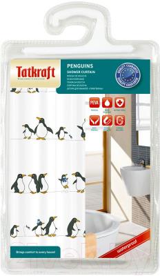Шторка-занавеска для ванны Tatkraft Penguins 18198 - упаковка