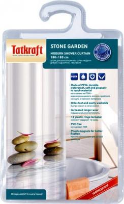 Шторка-занавеска для ванны Tatkraft Stone Garden 14473 - упаковка