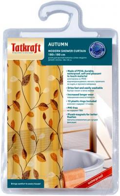 Шторка-занавеска для ванны Tatkraft Autumn 14442 - упаковка