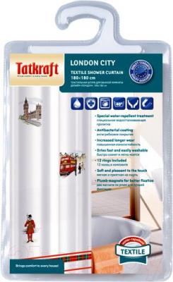 Шторка-занавеска для ванны Tatkraft London City 14701 - упаковка