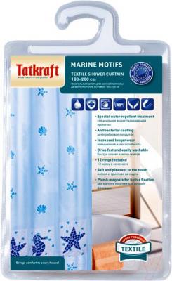 Шторка-занавеска для ванны Tatkraft Marine Motifs 14435 - упаковка