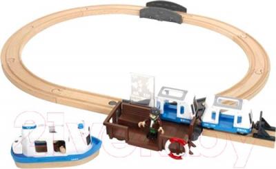 Железная дорога игрушечная Brio Ferry Travel Set 33725