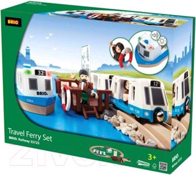 Железная дорога игрушечная Brio Ferry Travel Set 33725