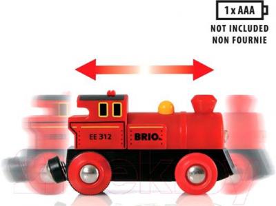 Железная дорога игрушечная Brio Steam Engine Set 33030